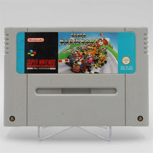 Super Mario Kart - SNES - Cartridge - ENG - (SCN) (B Grade) (Used)